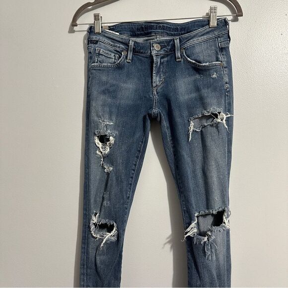 Citizens of Humanity, distressed, skinny jeans size 26 - Picture 2 of 8